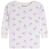 Watercolor Hearts 2pc PJ Set - Denny's