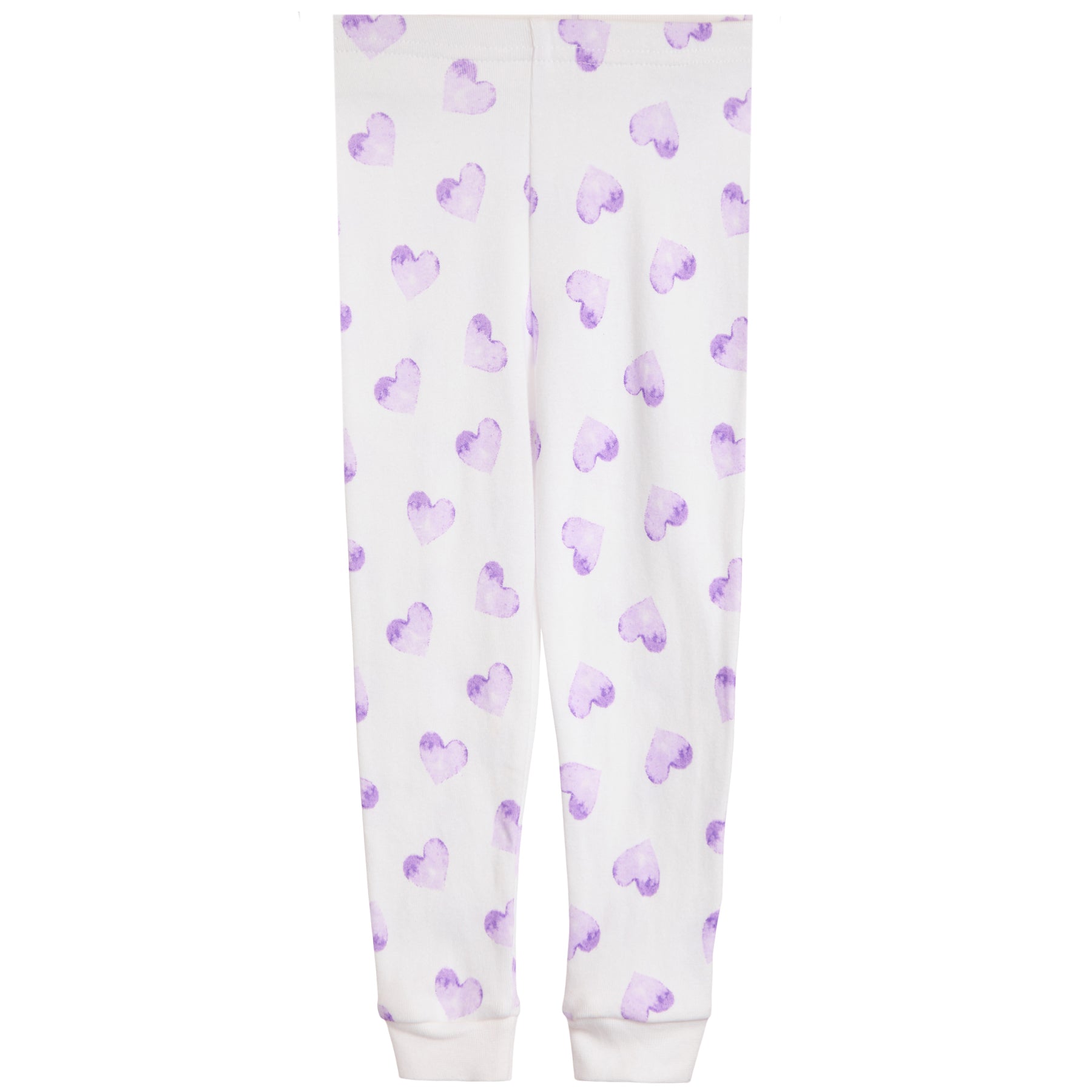 Watercolor Hearts 2pc PJ Set - Denny's
