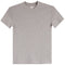 A classic short-sleeve crewneck t-shirt in heather gray, shown flat against a solid white background.