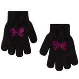 Rhinestone Bow Glove