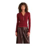 Emmeline Rib Layered Henley