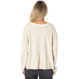 Gataway Notch Neck Rib Sweater - Denny's
