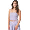 Pia Stripe Crop Tube Top - Denny's