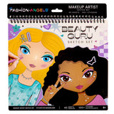 Beauty Guru Make Up & Hair Design Sketch Portfolio - Denny's