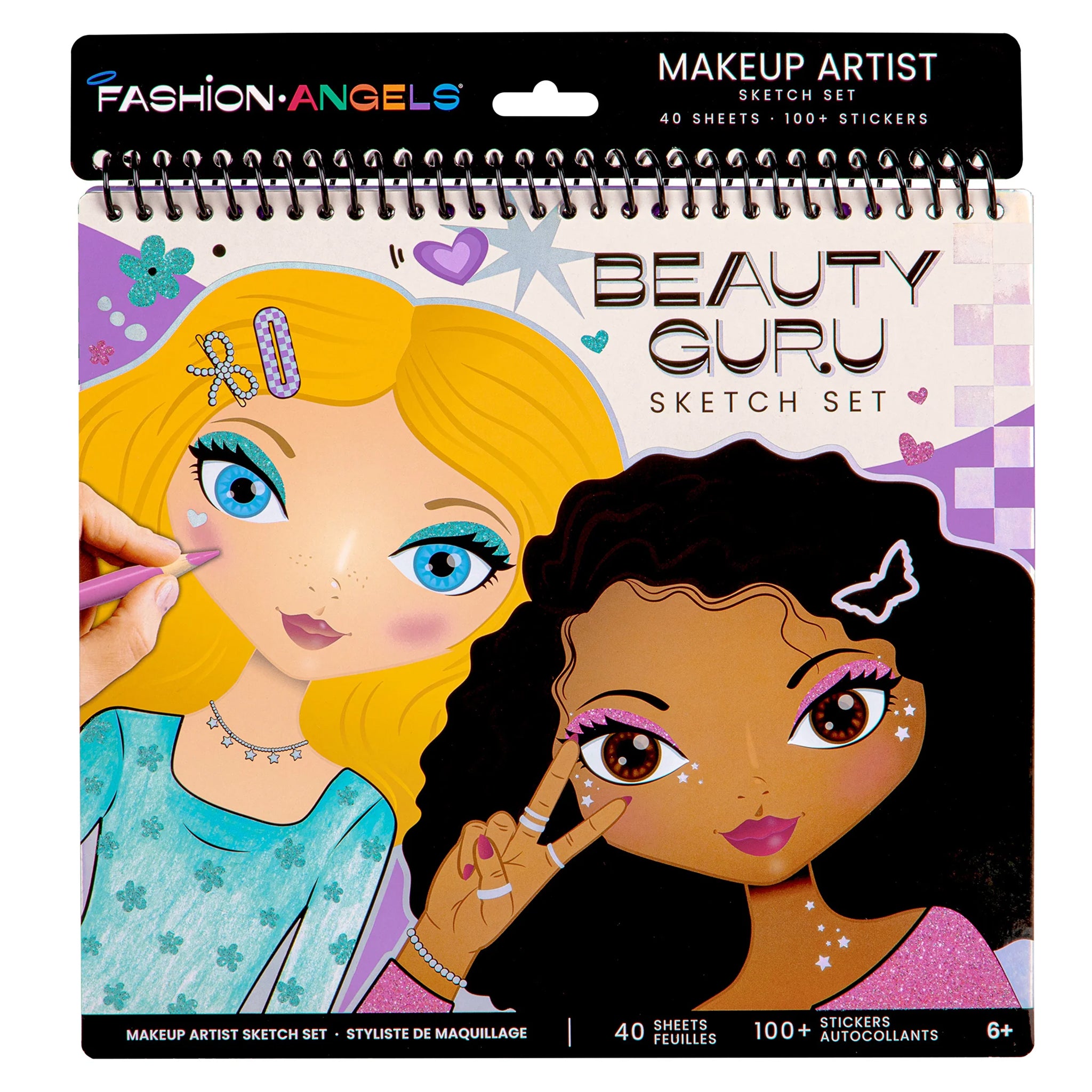 Beauty Guru Make Up & Hair Design Sketch Portfolio - Denny's