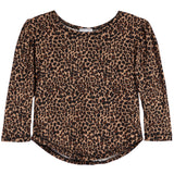 Leopard Bow Back Top - Denny's