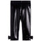 Faux Leather Bow Legging - Denny's