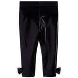 Faux Leather Bow Legging - Denny's