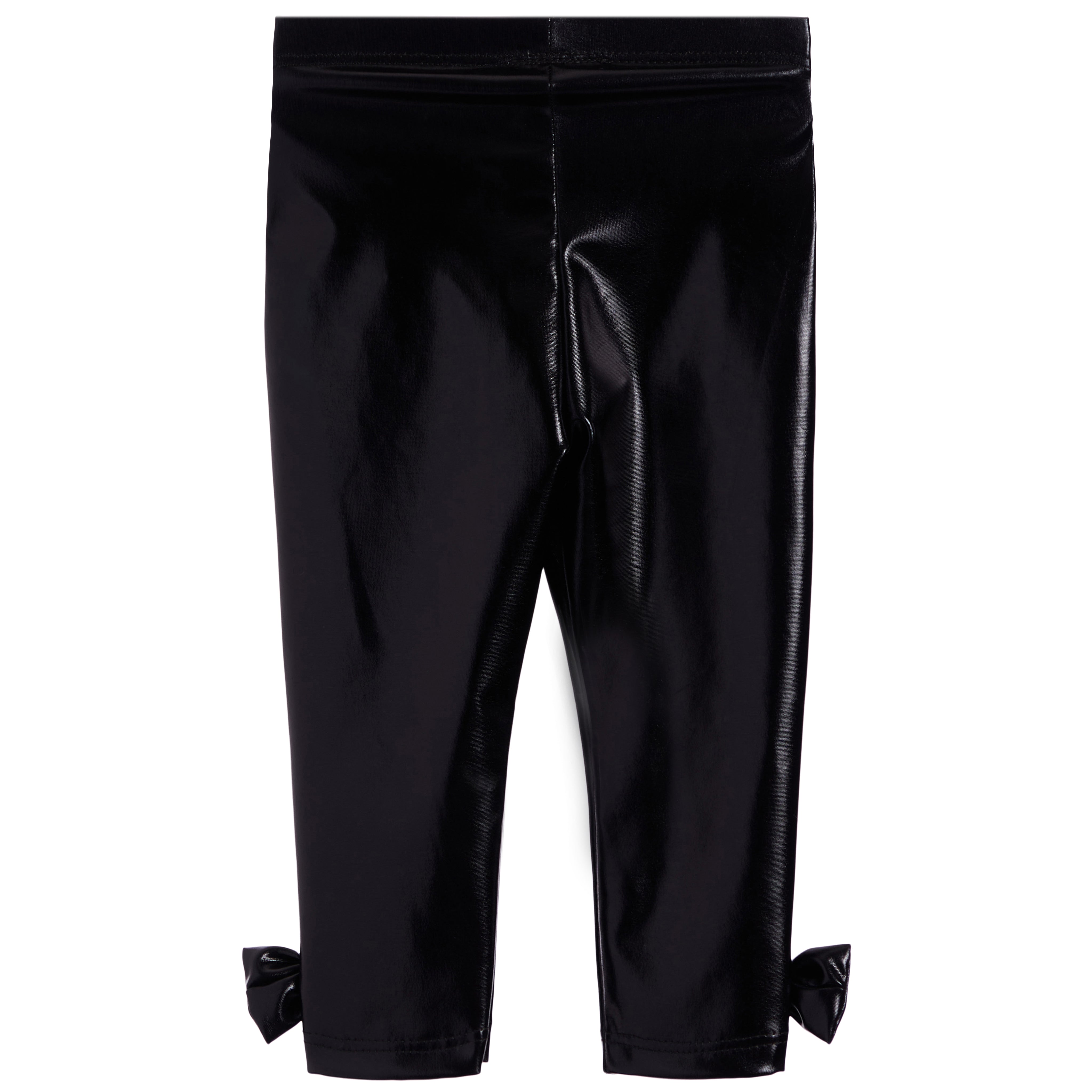 Faux Leather Bow Legging - Denny's