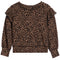 Leopard Ruffle Top - Denny's
