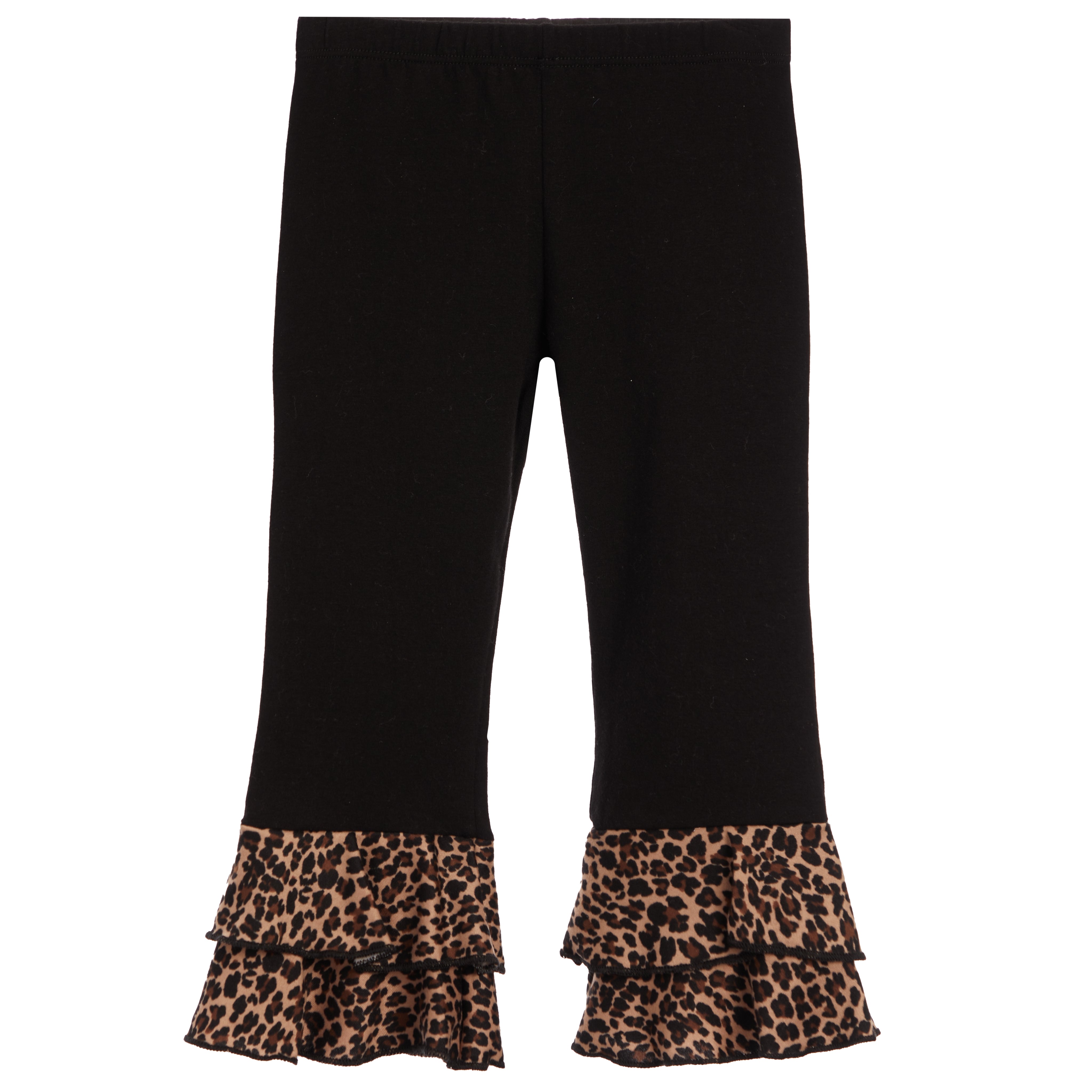 Leopard Ruffle Legging - Denny's