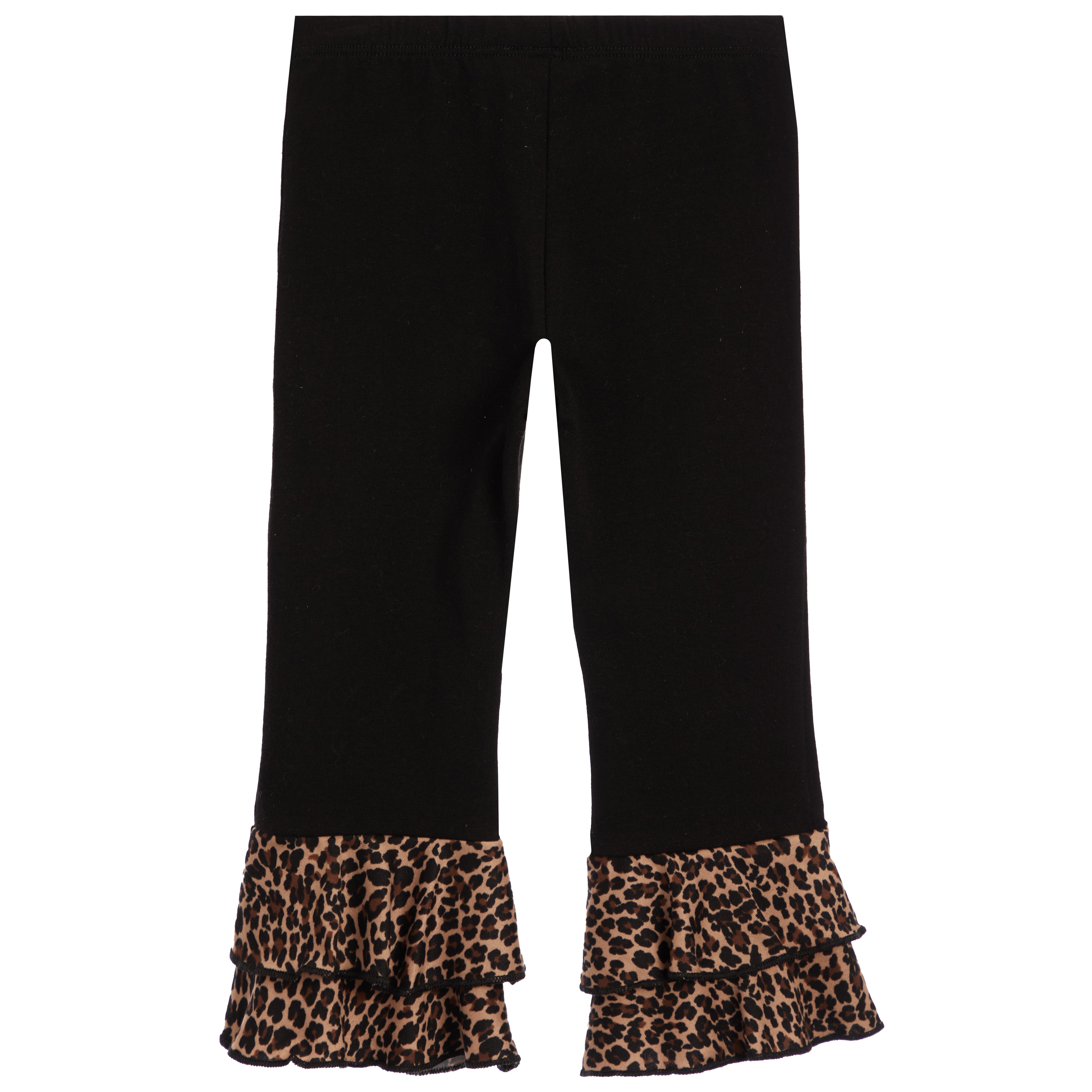 Leopard Ruffle Legging - Denny's