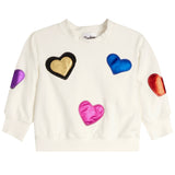 Multi Heart Sweatshirt - Denny's