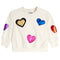 Multi Heart Sweatshirt - Denny's