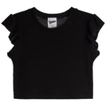 Hacci Ruffle Sleeve Top - Denny's