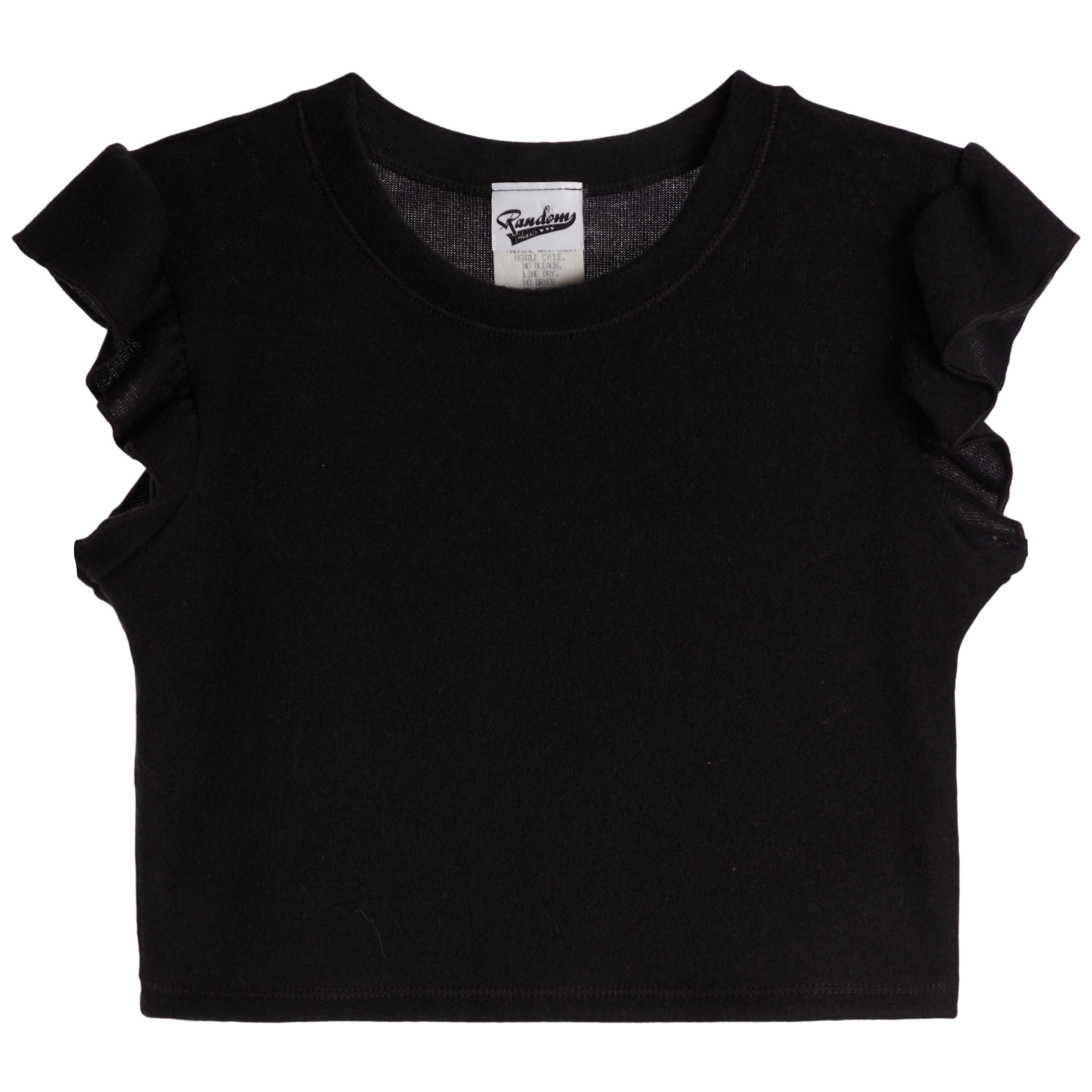 Hacci Ruffle Sleeve Top - Denny's