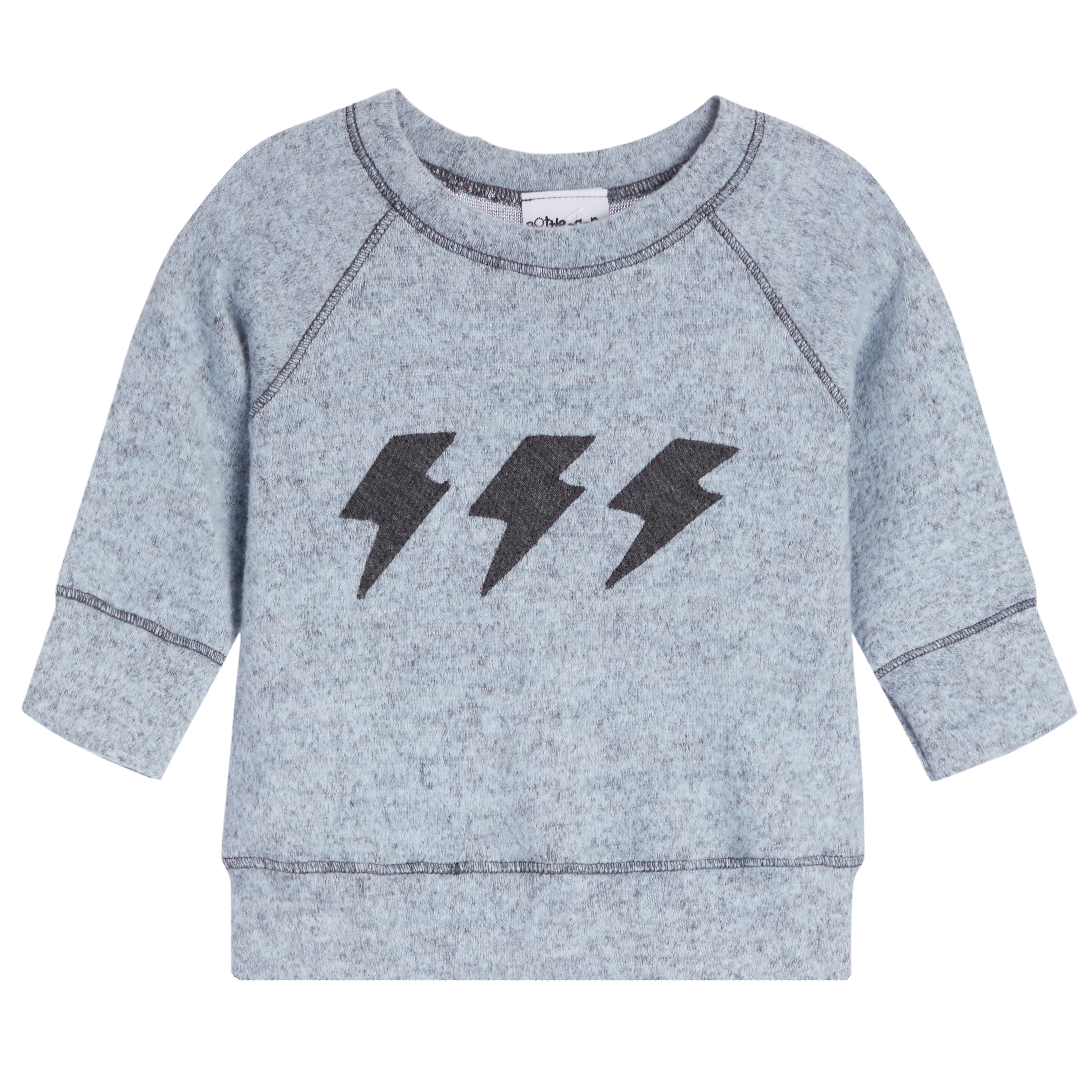 Lightning Bolt Hacci Sweatshirt - Denny's