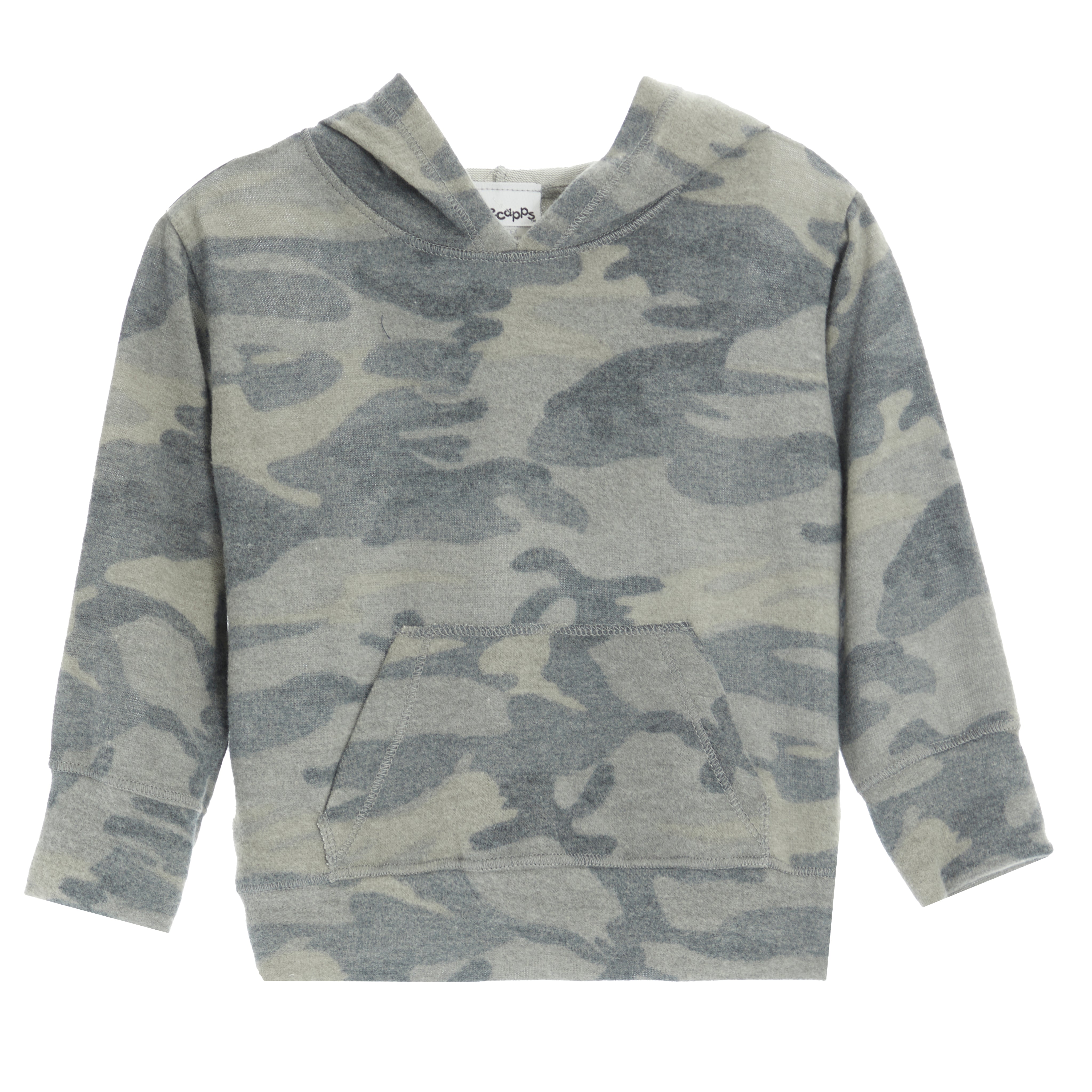 Camo Brushed Hacci Hoodie - Denny's