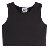 Faux Leather Front Tank - Denny's