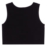Faux Leather Front Tank - Denny's