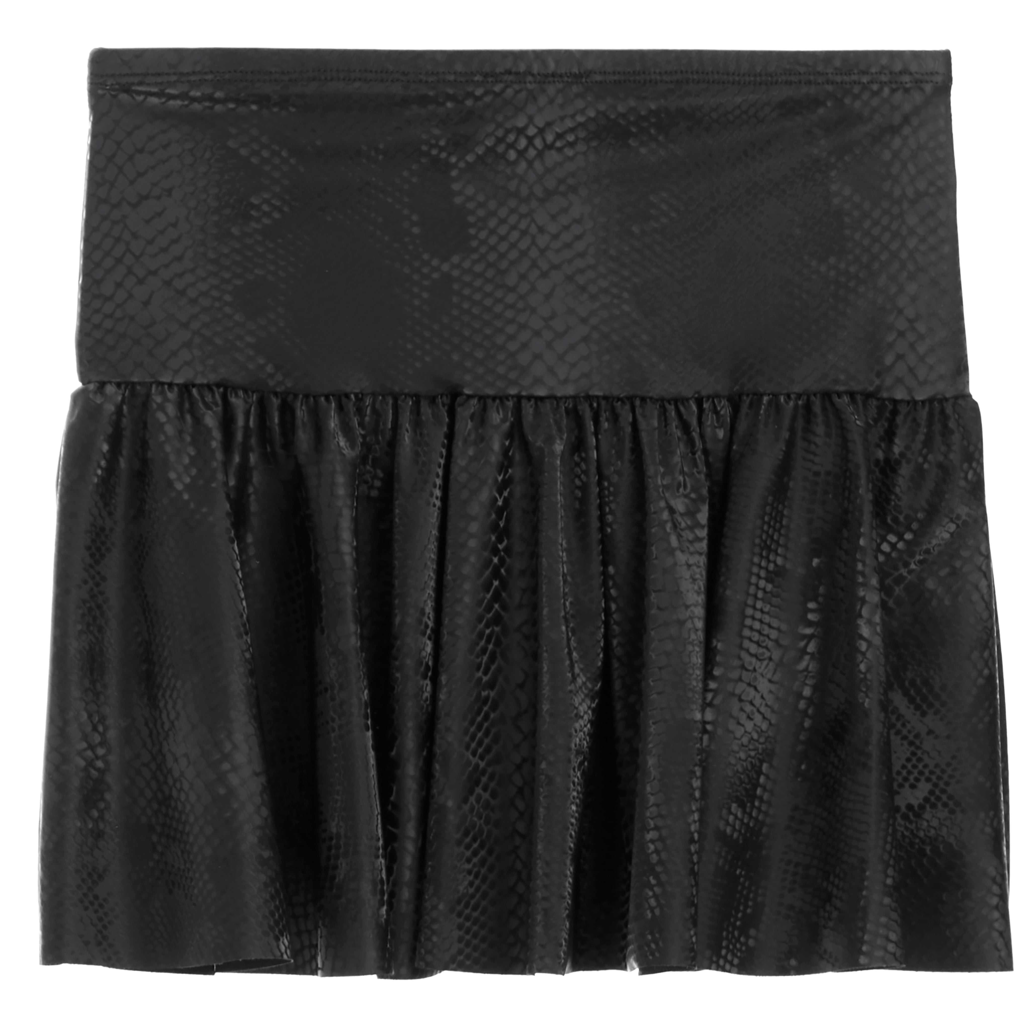 Ruffle Animal Print Skirt - Denny's