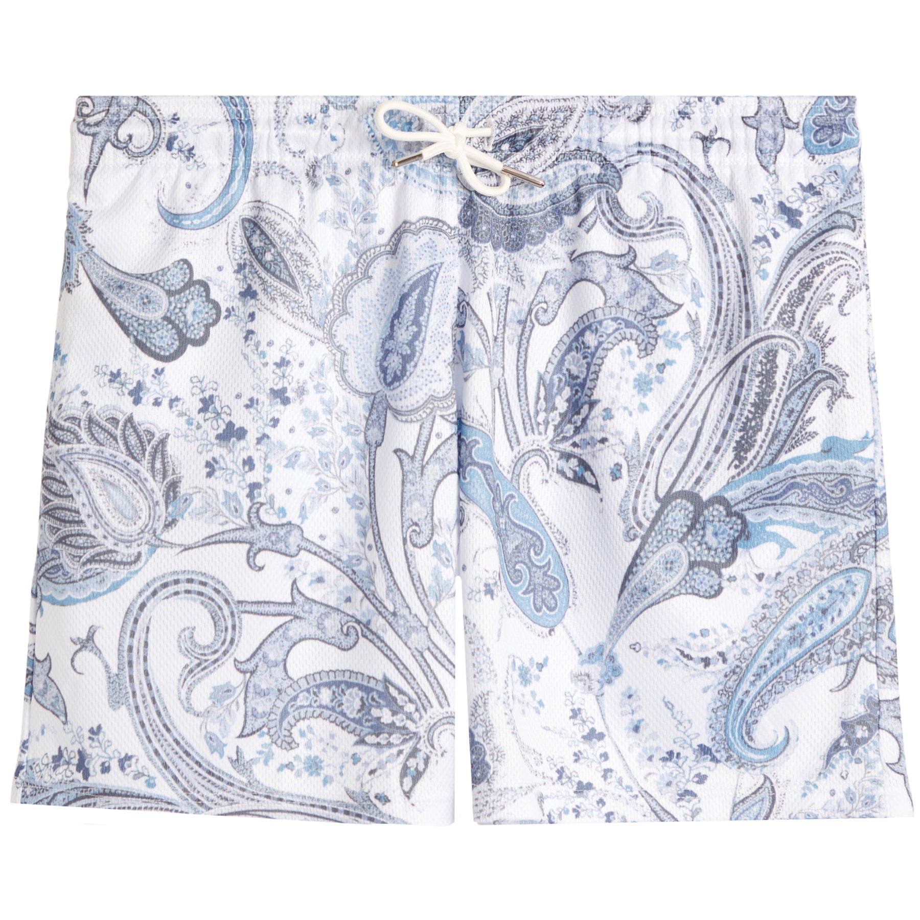 Silver Paisley Short - Denny's