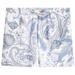 Silver Paisley Short - Denny's