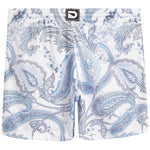 Silver Paisley Short - Denny's