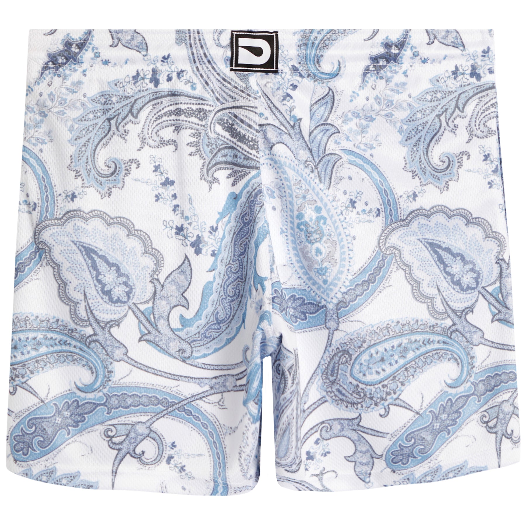 Silver Paisley Short - Denny's