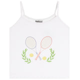 Rib Cami With Tennis