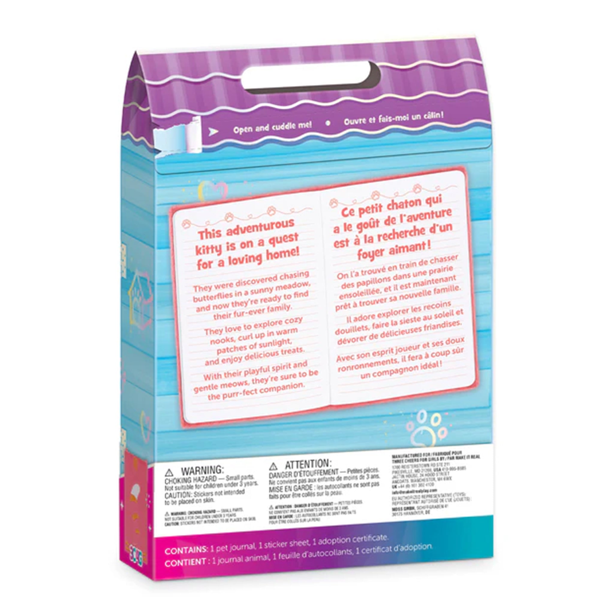 Happy Tails Pet Adoption Journal - Cat - Denny's