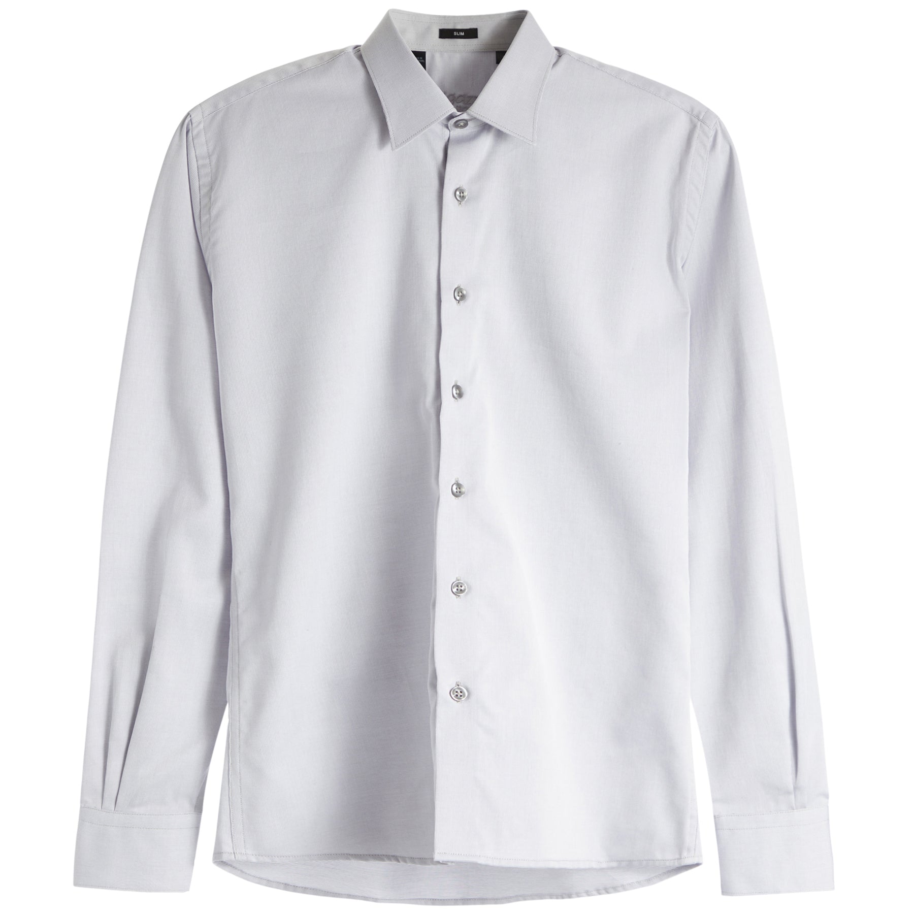 Slim Fit Micro Check Shirt - Denny's