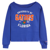 UOF Off Shoulder Sweatshirt w/ Stones