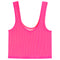 Ribbed V Crop Tank - Denny's