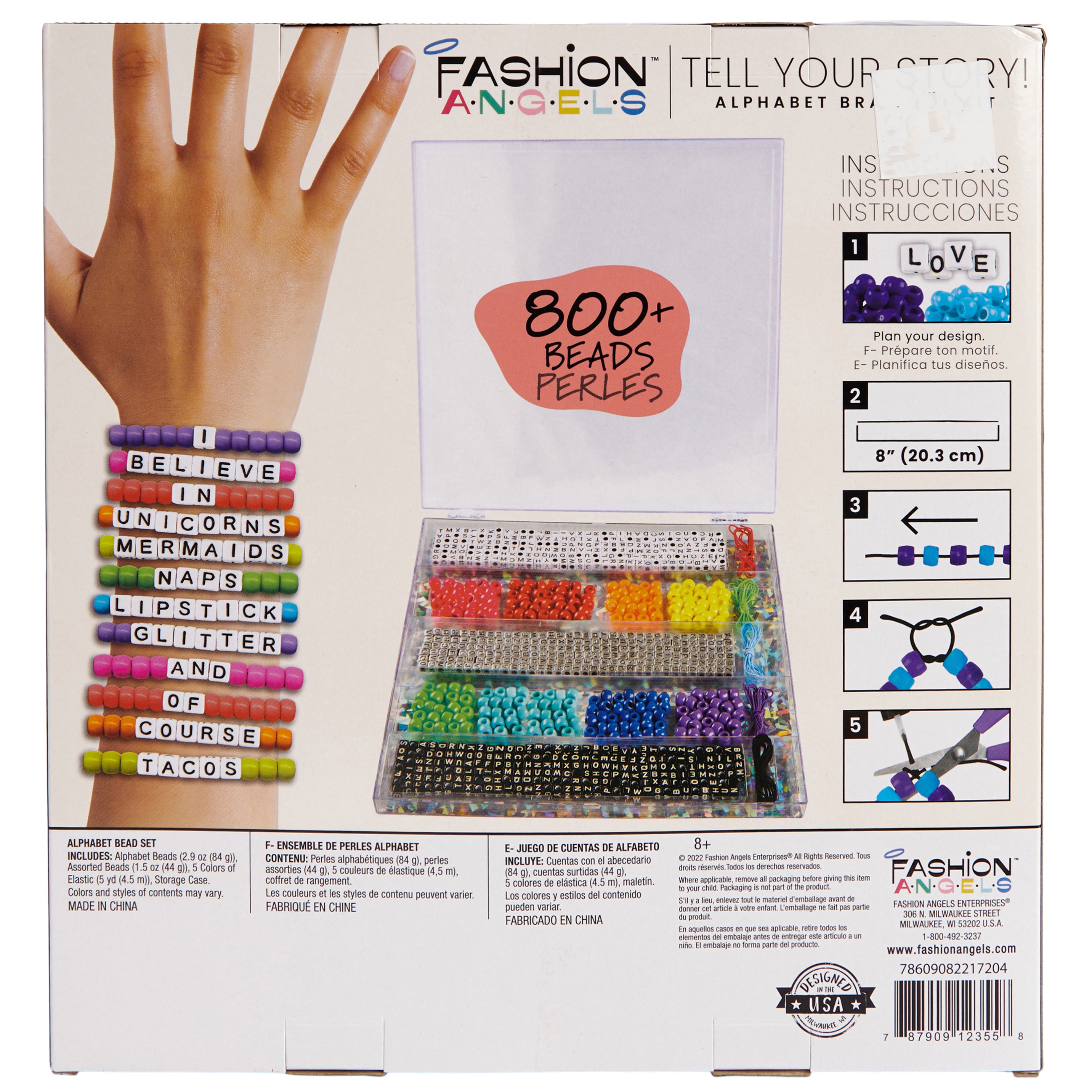 800+ Alphabet Bead Kit - Denny's