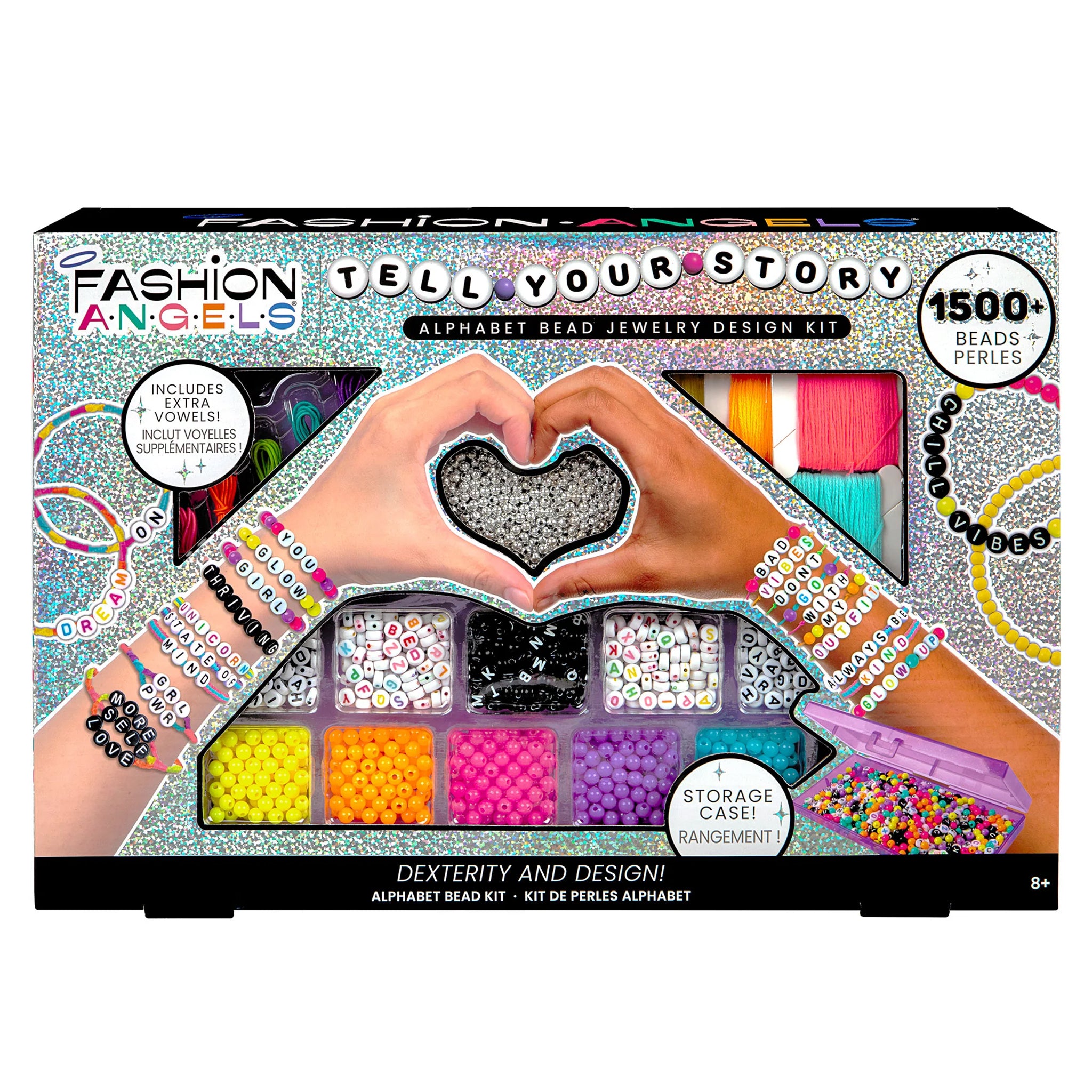 Tell Your Story Alphabet Bead Set 1500 Plus Beads - Denny's