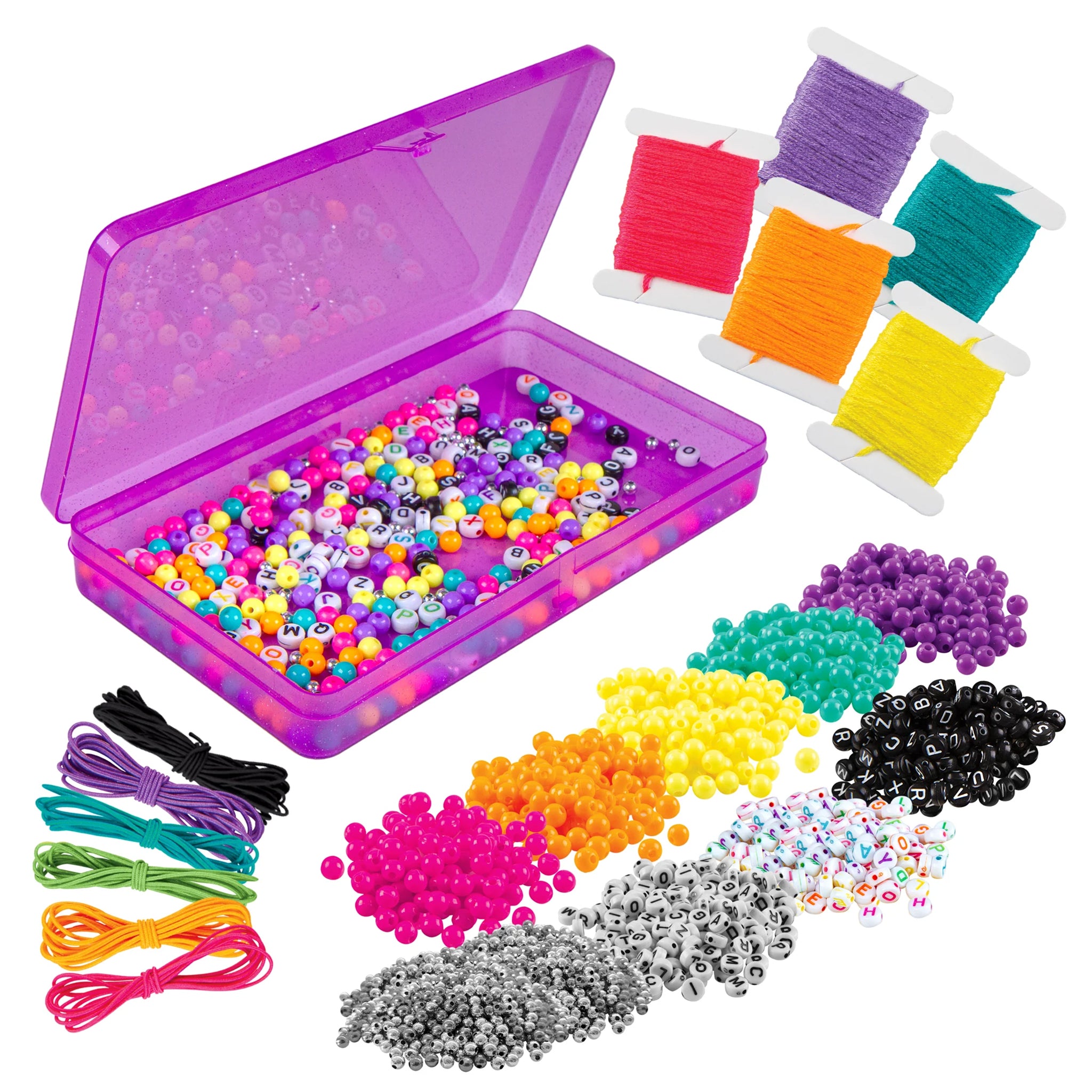 Tell Your Story Alphabet Bead Set 1500 Plus Beads - Denny's