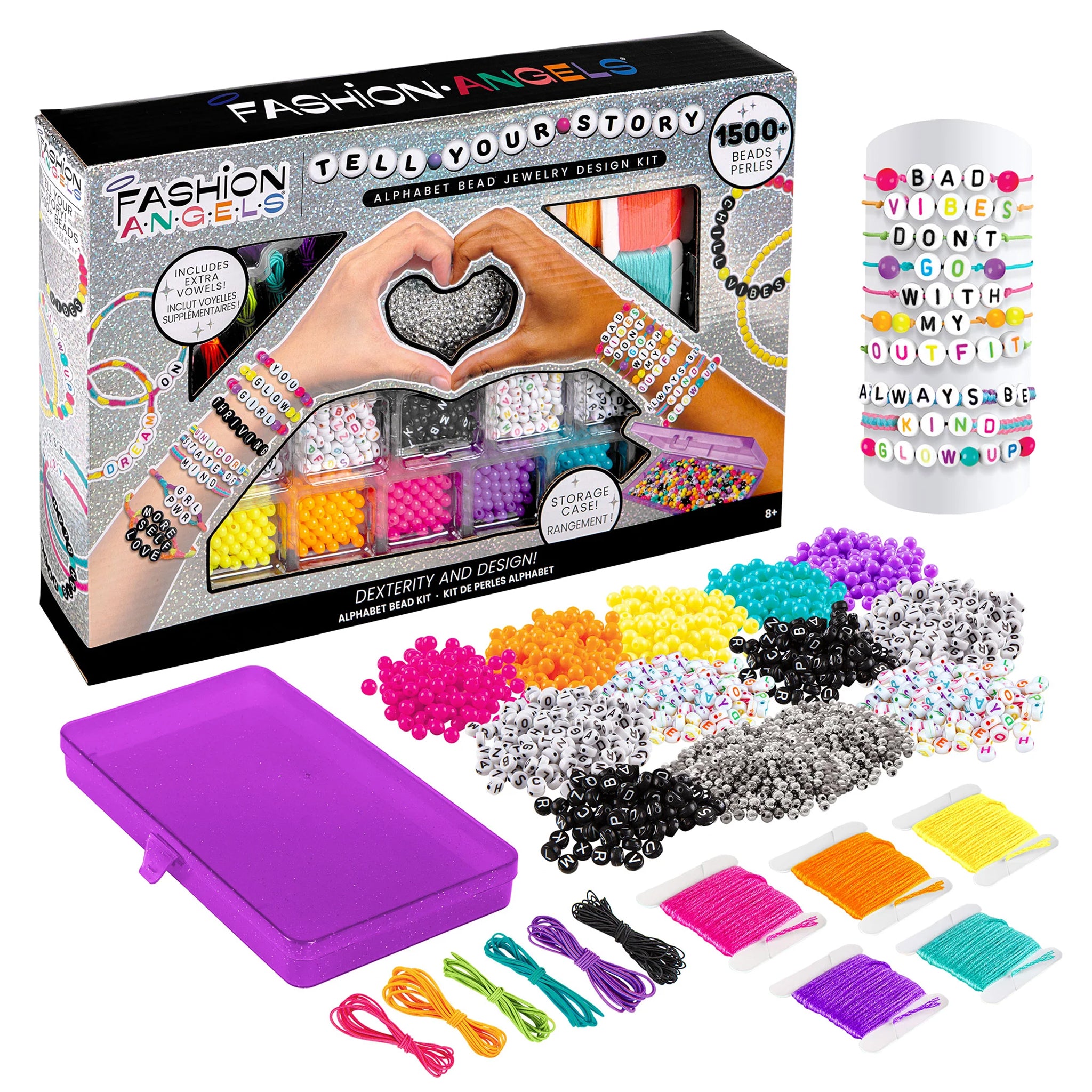 Tell Your Story Alphabet Bead Set 1500 Plus Beads - Denny's