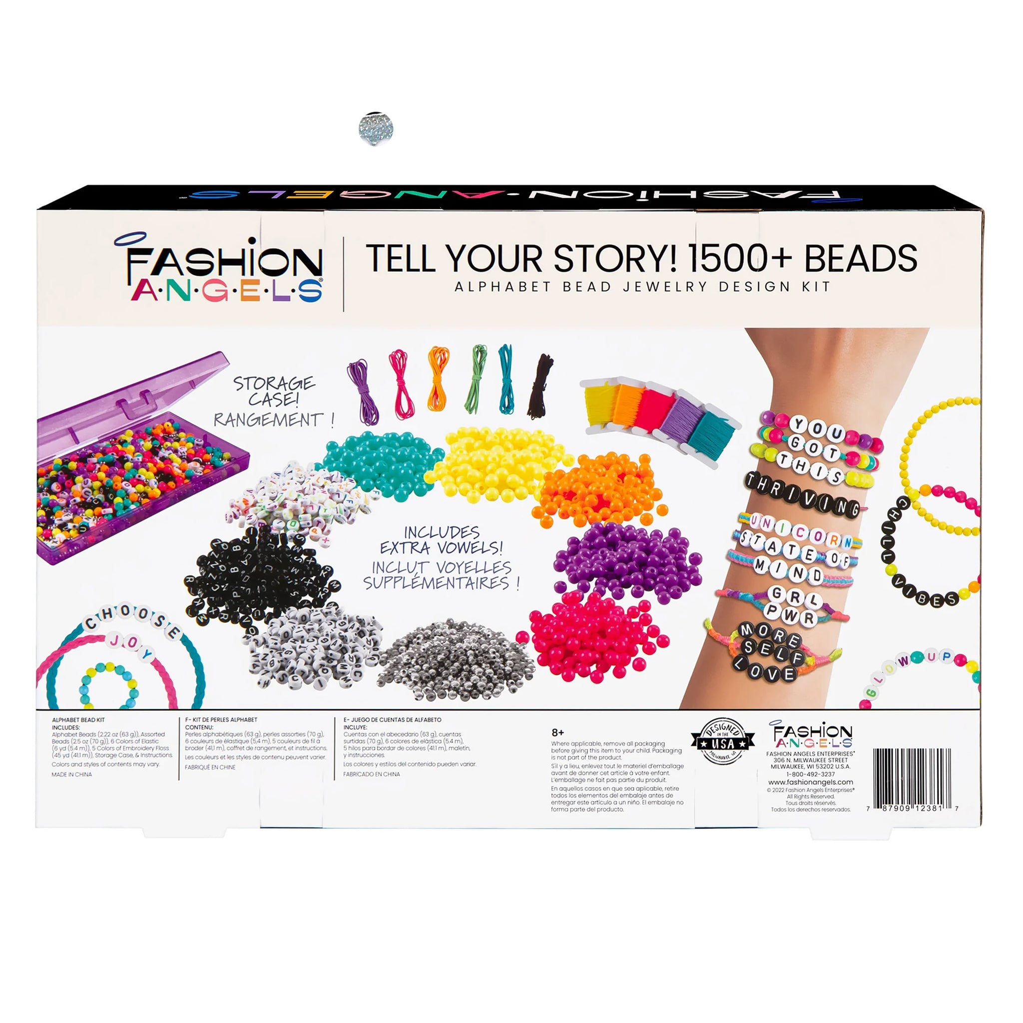 Tell Your Story Alphabet Bead Set 1500 Plus Beads - Denny's