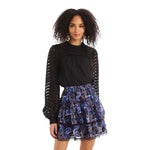 Delilah Floral Mini Skirt - Denny's