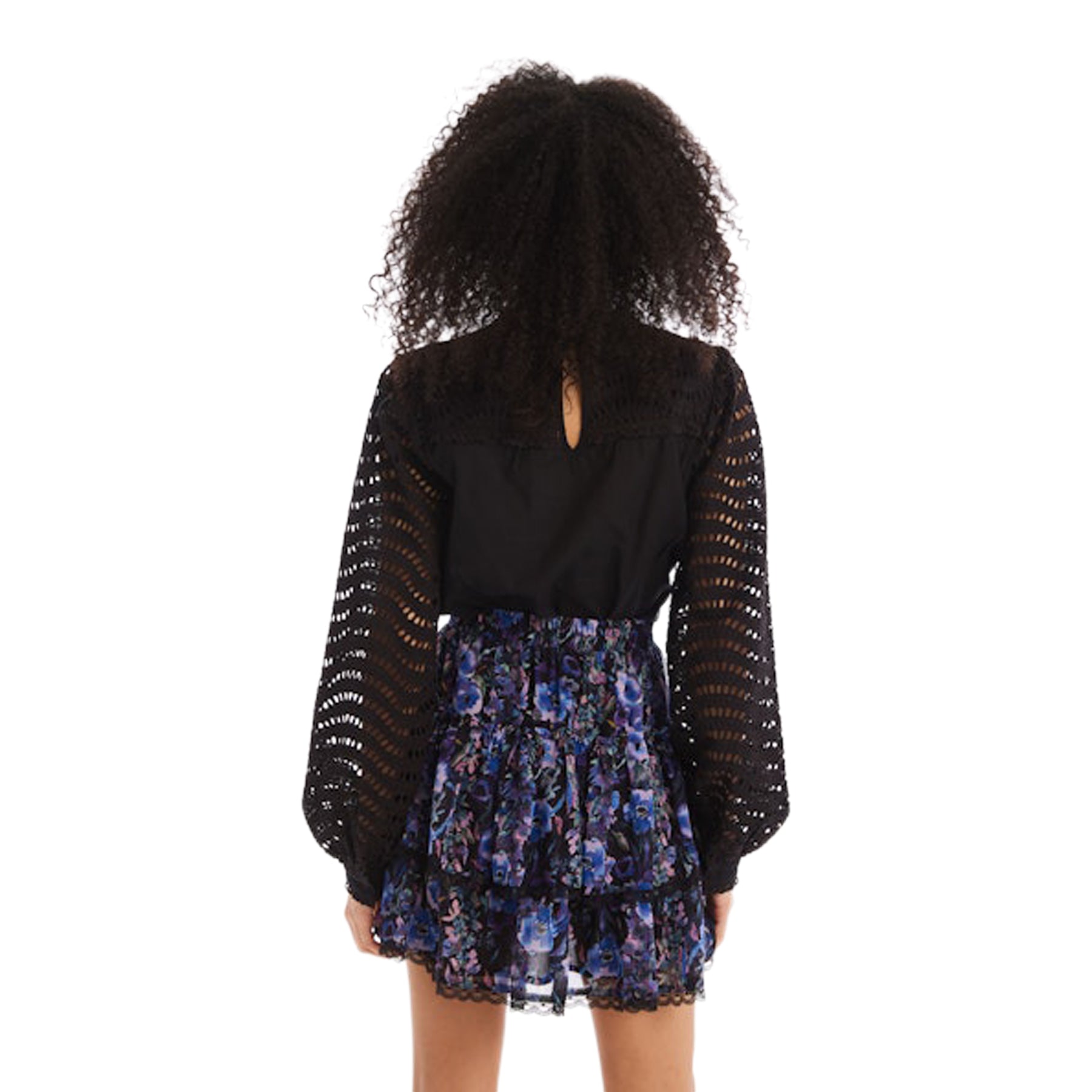 Delilah Floral Mini Skirt - Denny's