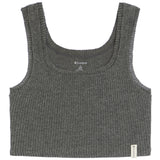 Brushed Rib Crop Tank - Denny's