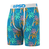 Palm Tribe Teal Boxer Brief