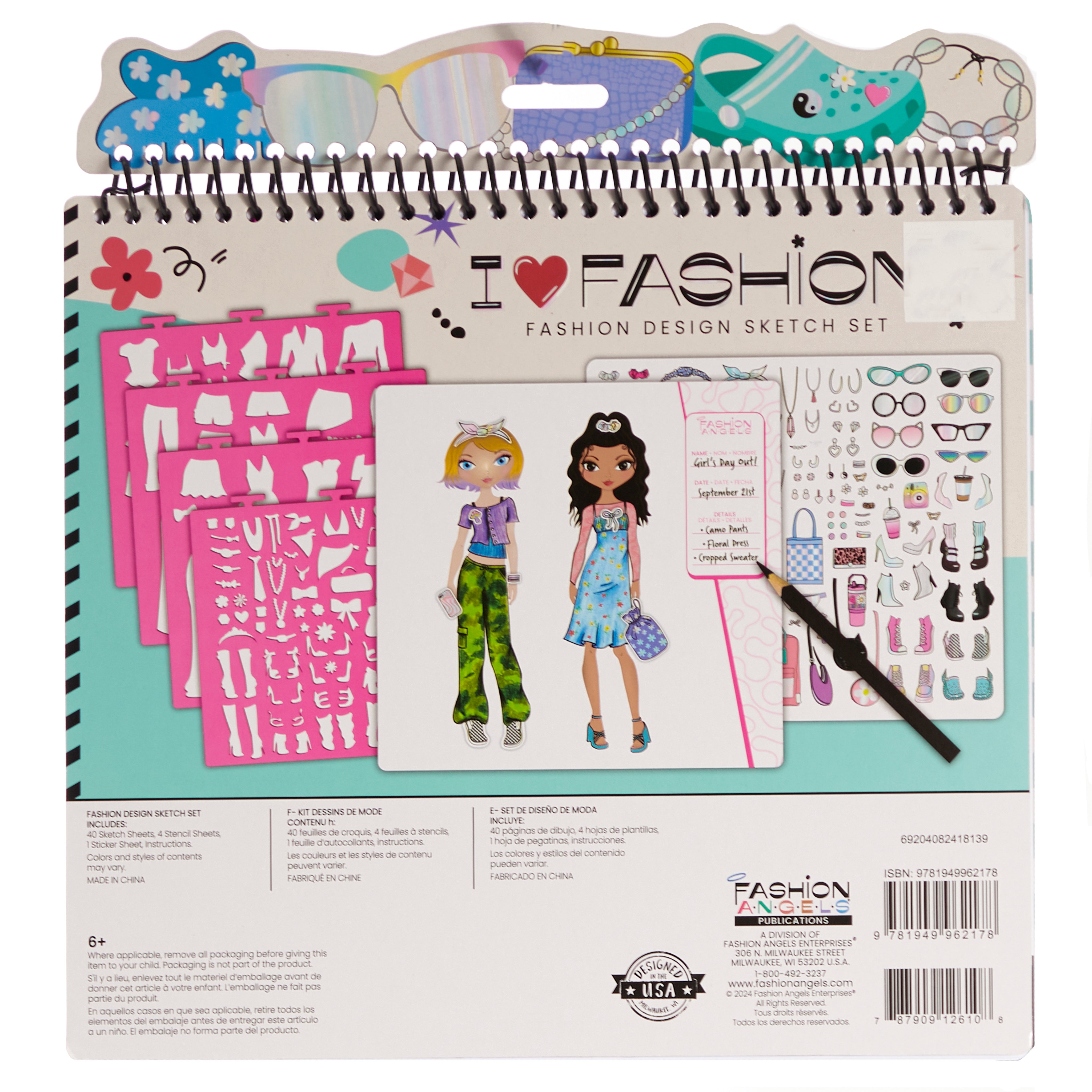 Fashion Design Sketch Book - Denny's