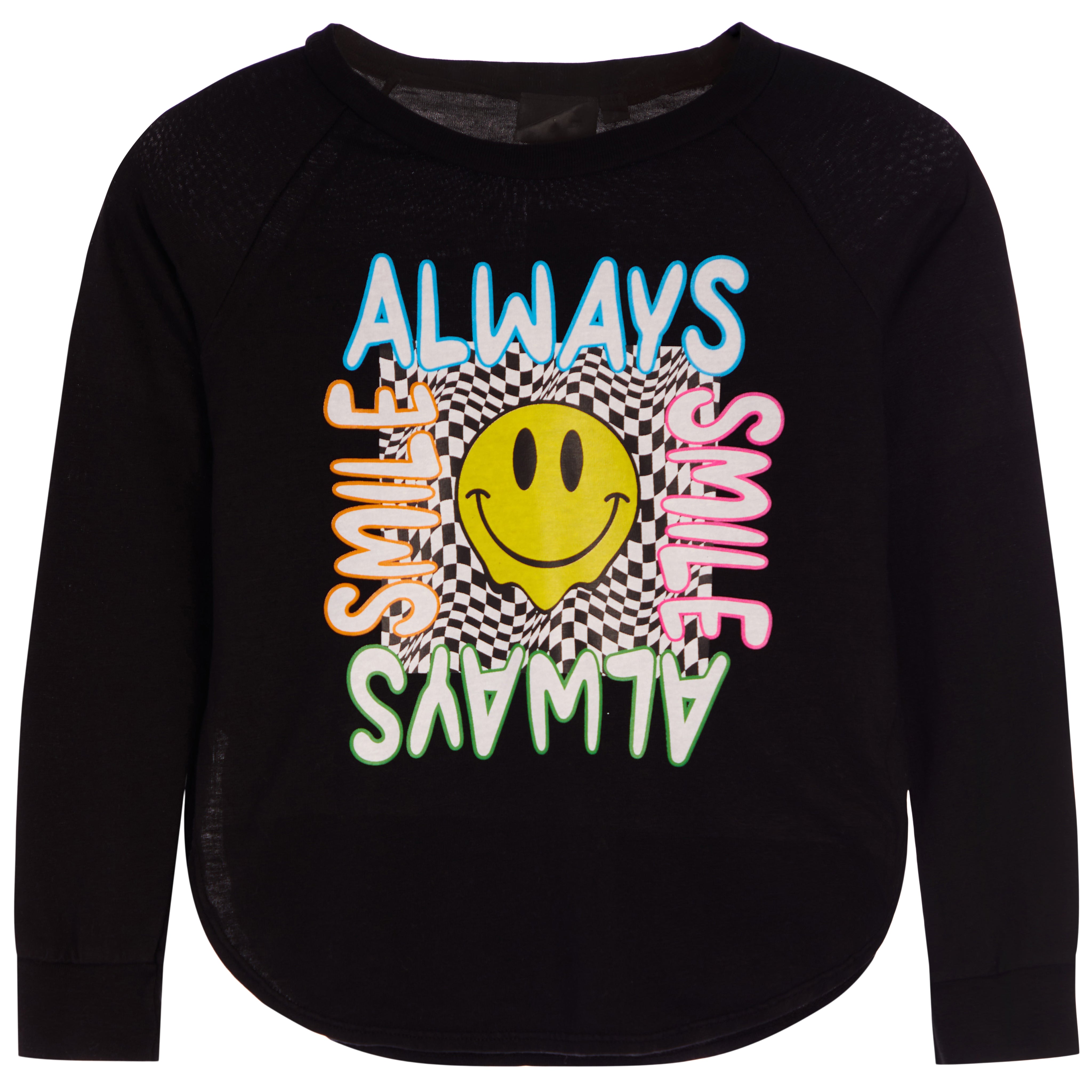 Always Smile Raglan Top - Denny's