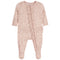 Daisies Ruffle Zipper Footie - Denny's