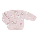 Flower Applique Cardigan