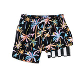 The Black Light Nights 7in Brief Lined Swim