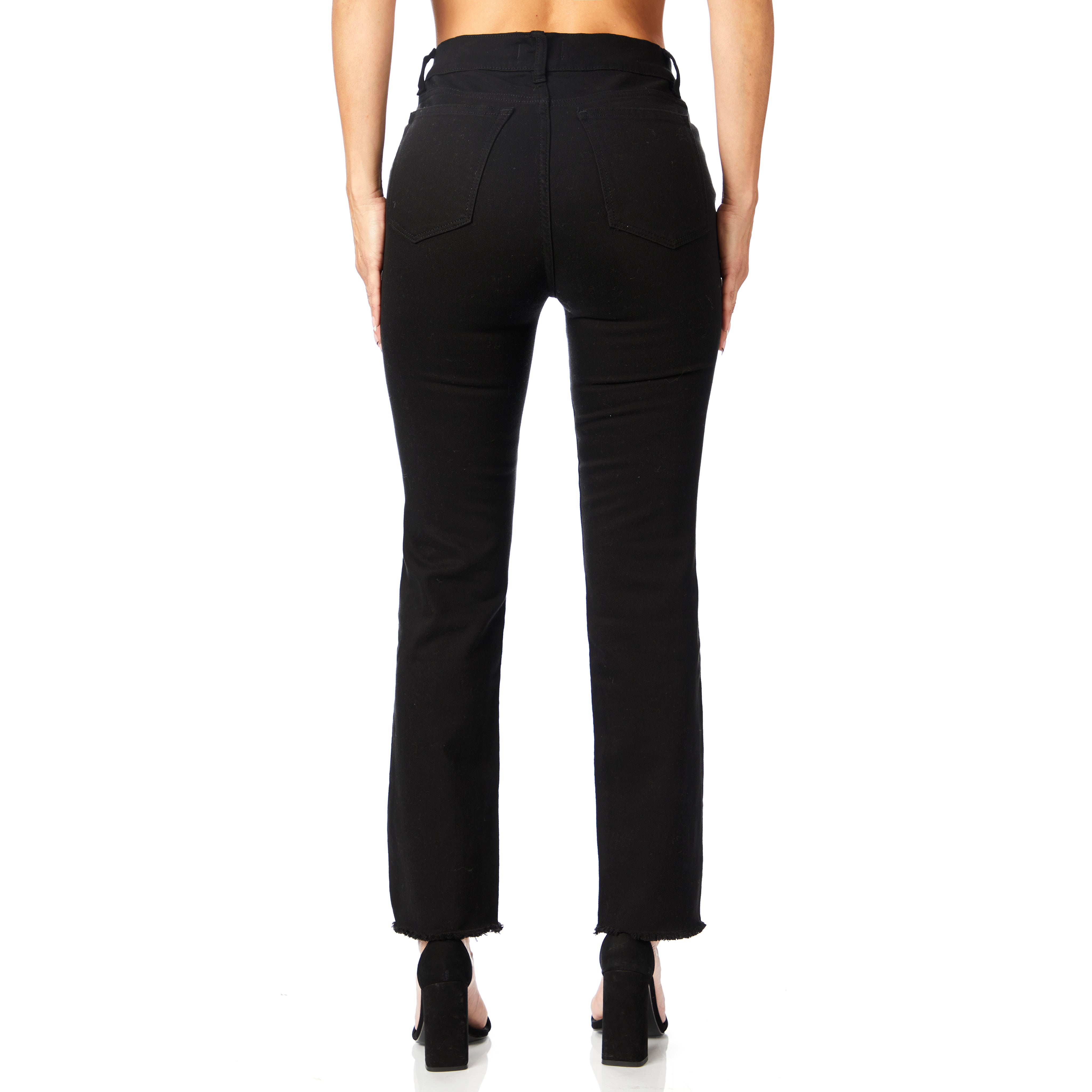 Mara Straight Mid Rise Ankle Jean - Denny's