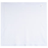White knit blanket